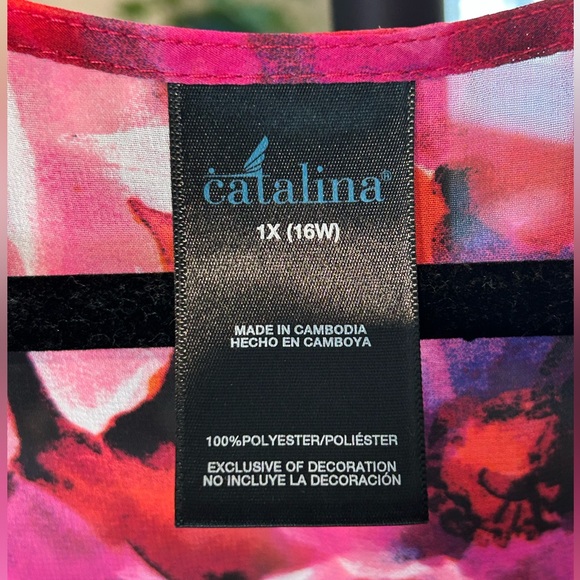 Flowers Bathing Suit Cover - Picture 6 of 6